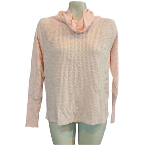 SWEATER SALE 3/$30 Bobeau Cowl Neck Dolman Pullover in Blush - Picture 1 of 5